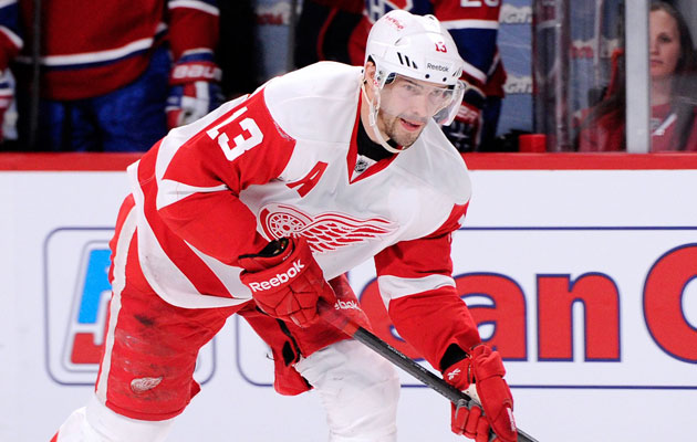 Pavel Datsyuk has 15 goals, 18 assists in 39 games this season. (Getty Images)