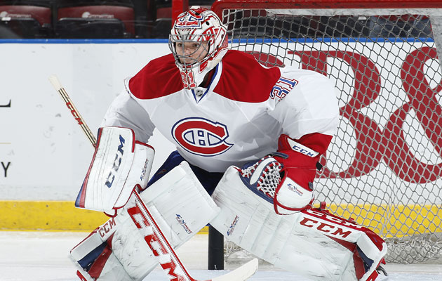 nhl goalie pads