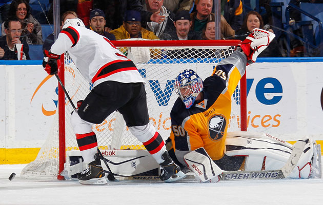 Tuesday's loss to the Sabres dropped the Devils to 0-11 in shootouts this season. (Getty Images)