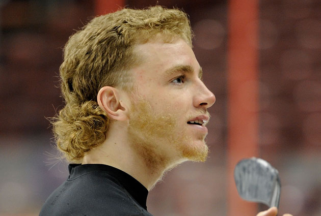 Patrick Kane has returned, and he is sporting his playoff mullet