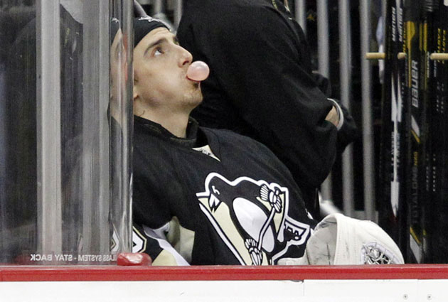 Marc-Andre Fleury in the Hot Seat