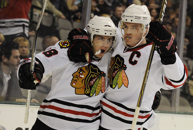 Patrick Kane // Jonathan Toews // Chicago Blackhawks Line // 