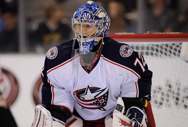 Blue jackets best sale bobrovsky jersey