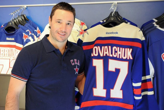 Ilya Kovalchuk will continue to wear No. 17 on his back. (SKA St. Petersburg)