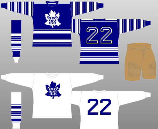 Berger Bytes: Old Leafs in New Third Jersey