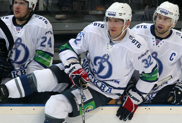 Sept. 23, 2012 - Moscow, Russia - Alex Ovechkin and Ilya Kovalchuk play in  KHL during NHL lockoutPictured: September 23,2012.Moscow,Russia. KHL,  Dynamo Moscow vs SKA St.Petersburg. SKA's Ilya Kovalchuk #17 playing in