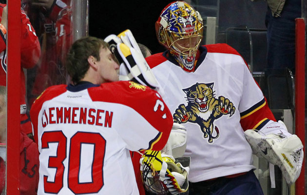 With Clemmensen out, Markstrom is the only Panther goalie with NHL experience. (USATSI)