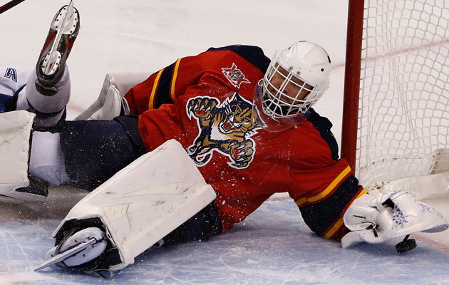 Florida Panthers on X: Spotted at practice: Tim Thomas' new