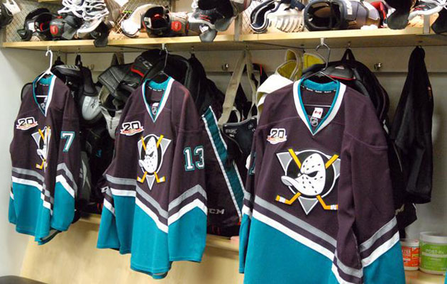 nhl anaheim ducks jersey