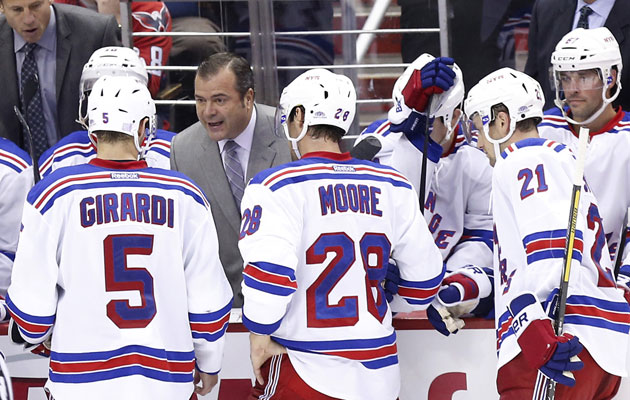 New York has been dealing with a learning curve with Vigneault. (USATSI)