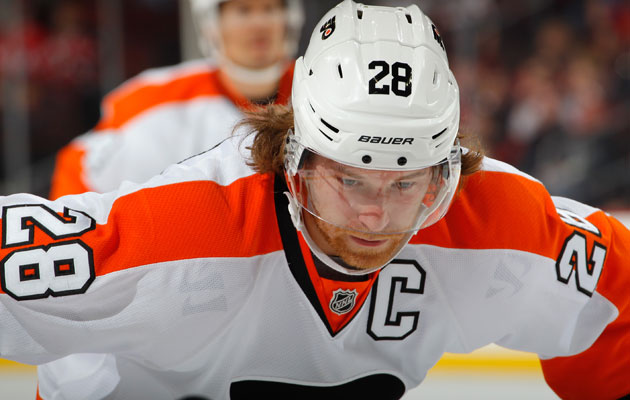 Giroux hasn't found the net this season but he's not alone. (Getty Images)