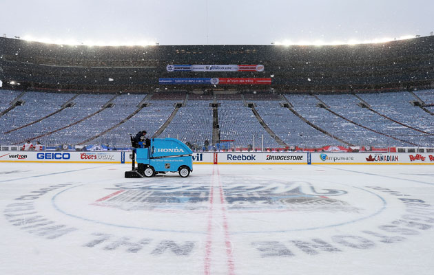 All indications have the ice for the Classic being excellent. (Getty Images)