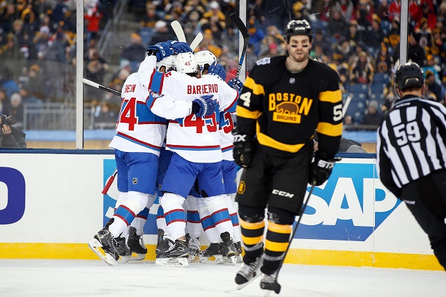 Canadiens top Bruins 5-1 at Winter Classic