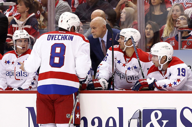 Alex Ovechkin and Barry Trotz are working well together for the Washington Capitals. (USATSI)