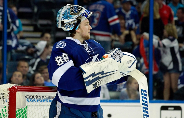 Lightning's Vasilevskiy expected to miss two months after back surgery