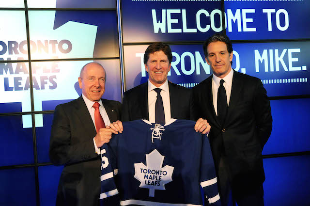 Getting Mike Babcock was a huge score for the Toronto Maple Leafs. (USATSI)