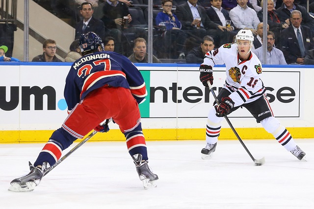 The Rangers are expected to have Ryan McDonagh back for a big game against the Blackhawks. (USATSI)