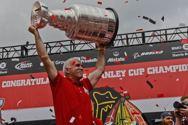 The Chicago Blackhawks open the season as the odds on favorites to win the Stanley Cup. (USATSI)
