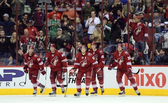 Despite a tumultous summer, the Coyotes can still make it in Arizona. (USATSI)