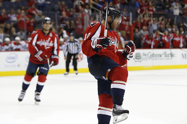 The Washington Capitals released Derek Roy from his tryout contract on Monday. (USATSI)