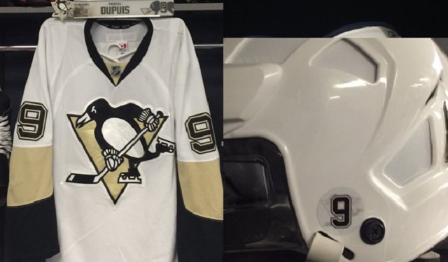 dupuis penguins jersey