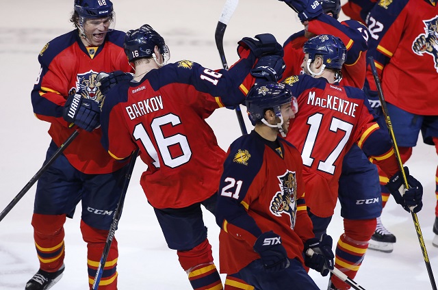 The Florida Panthers are in first place in the Atlantic. (USATSI)
