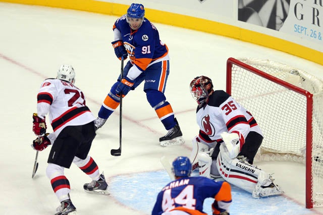 When John Tavares lights the lamp, there will be a familiar sound again. (USATSI)