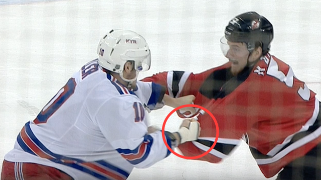 Rangers' J.T. Miller gets kicked out of game for fighting with his hand  taped – New York Daily News