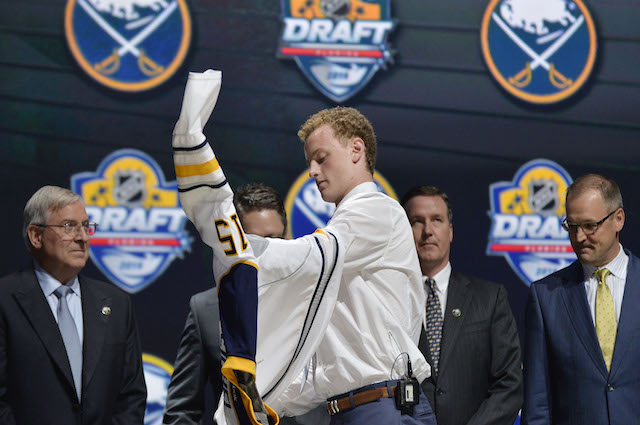 The Sabres are counting on Jack Eichel to help turn around their franchise. (USATSI)