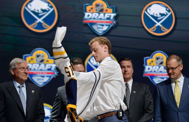 Jack Eichel will spend his rookie season living with teammate Matt Moulson. (USATSI)