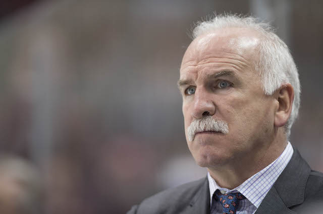 WATCH: Blackhawks coach walks out of press conference, upset over call -  