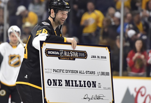 People's choice John Scott, Pacific Division win NHL All-Star Game