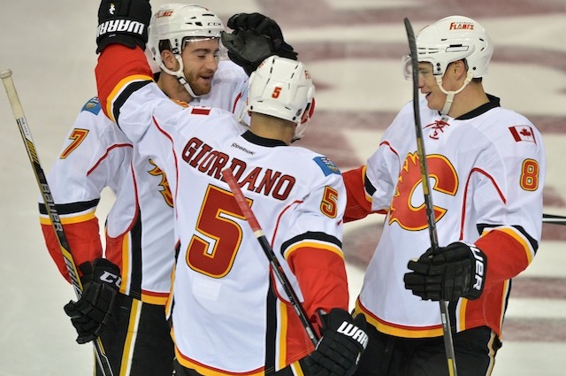 Mark Giordano T.J. Brodie and the players that are carrying their