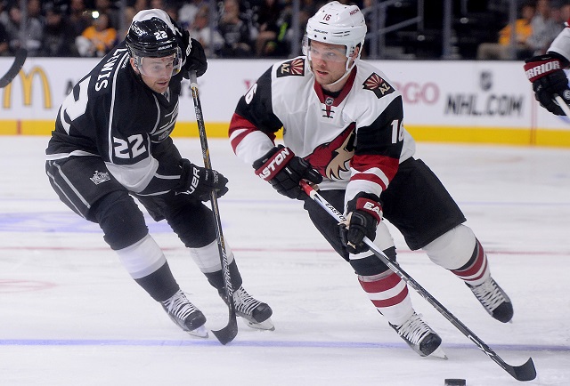 Max Domi made an instant impact in his Coyotes' debut. (USATSI)