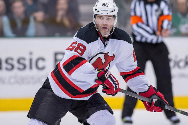 The New Jersey Devils are likely to trade Jaromir Jagr. Will he stay in the Metropolitan Division? (USATSI)