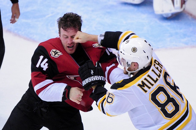 Kevan Miller took it to Joe Vitale in this fight. (USATSI)