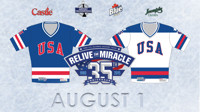 LOOK: Minor league baseball teams to wear Miracle on Ice replica jerseys 