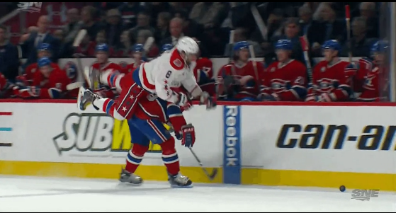 Image result for pk subban hip check