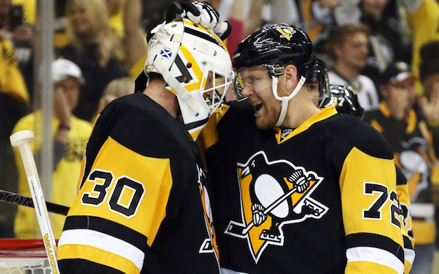 Patric Hornqvist scored the overtime winner for the Pittsburgh Penguins. (USATSI)
