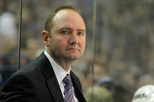 Peter DeBoer was introduced as the San Jose Sharks coach on Thursday. (USATSI)