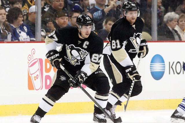 The Pittsburgh Penguins are trying some new line combinations. (USATSI)