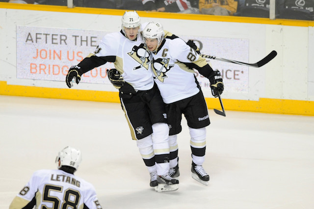 Somebody other than Sidney Crosby and Evgeni Malkin needs to score for the Penguins. (USATSI)