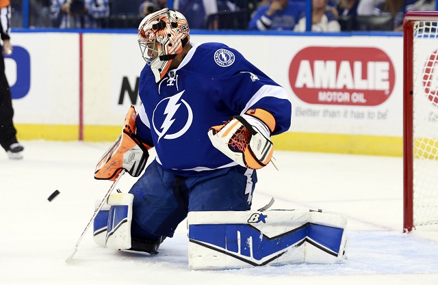 The Tampa Bay Lightning cut Ray Emery from his tryout. (USATSI)