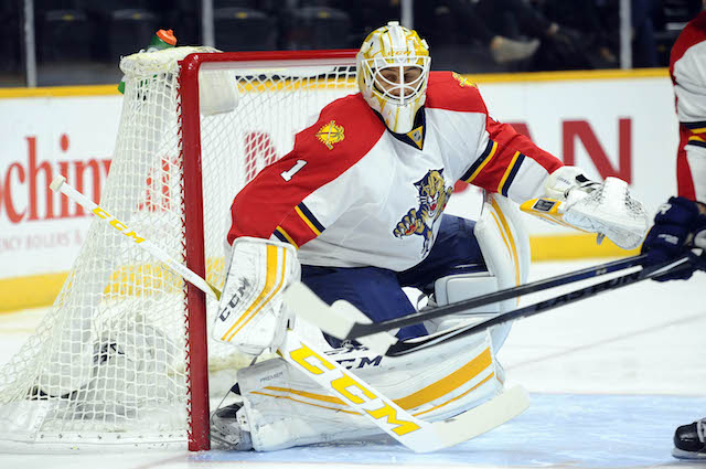 Most goalies don't play like Florida Panthers' Roberto Luongo is at this age. (USATSI)