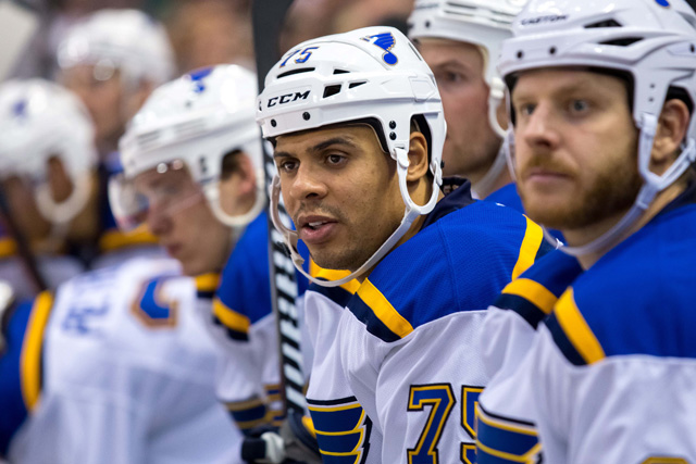 Ryan Reaves received a maximum fine for roughing on Anze Kopitar. (USATSI)