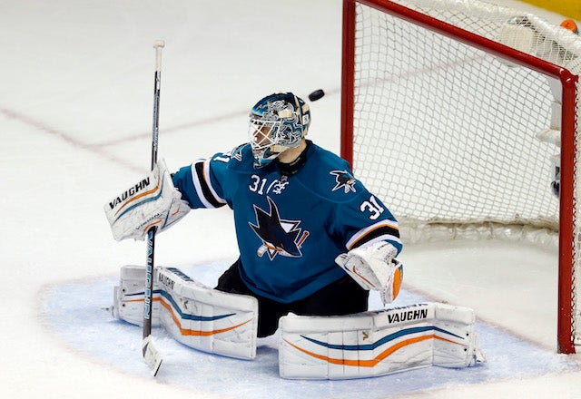 Goaltending has been a problem for the San Jose Sharks. (USATSI)