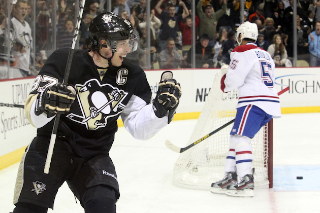 Somebody finally caught Sidney Crosby in the NHL's scoring race. (USATSI)