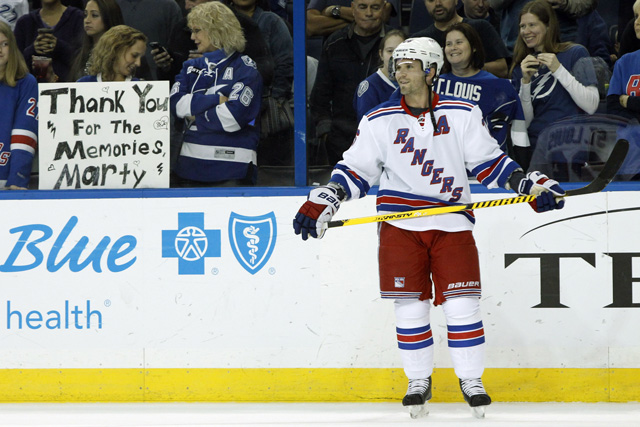 Martin St. Louis Night - Jersey Retirement Ceremony (1/8/16) 