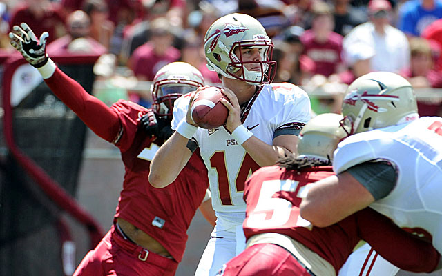 Jacob Coker could play immediately elsehwere since he's on schedule to graduate this spring. (USATSI)