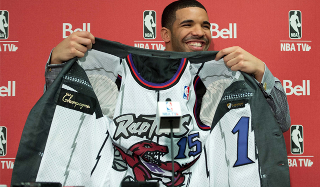 drake raptors jersey